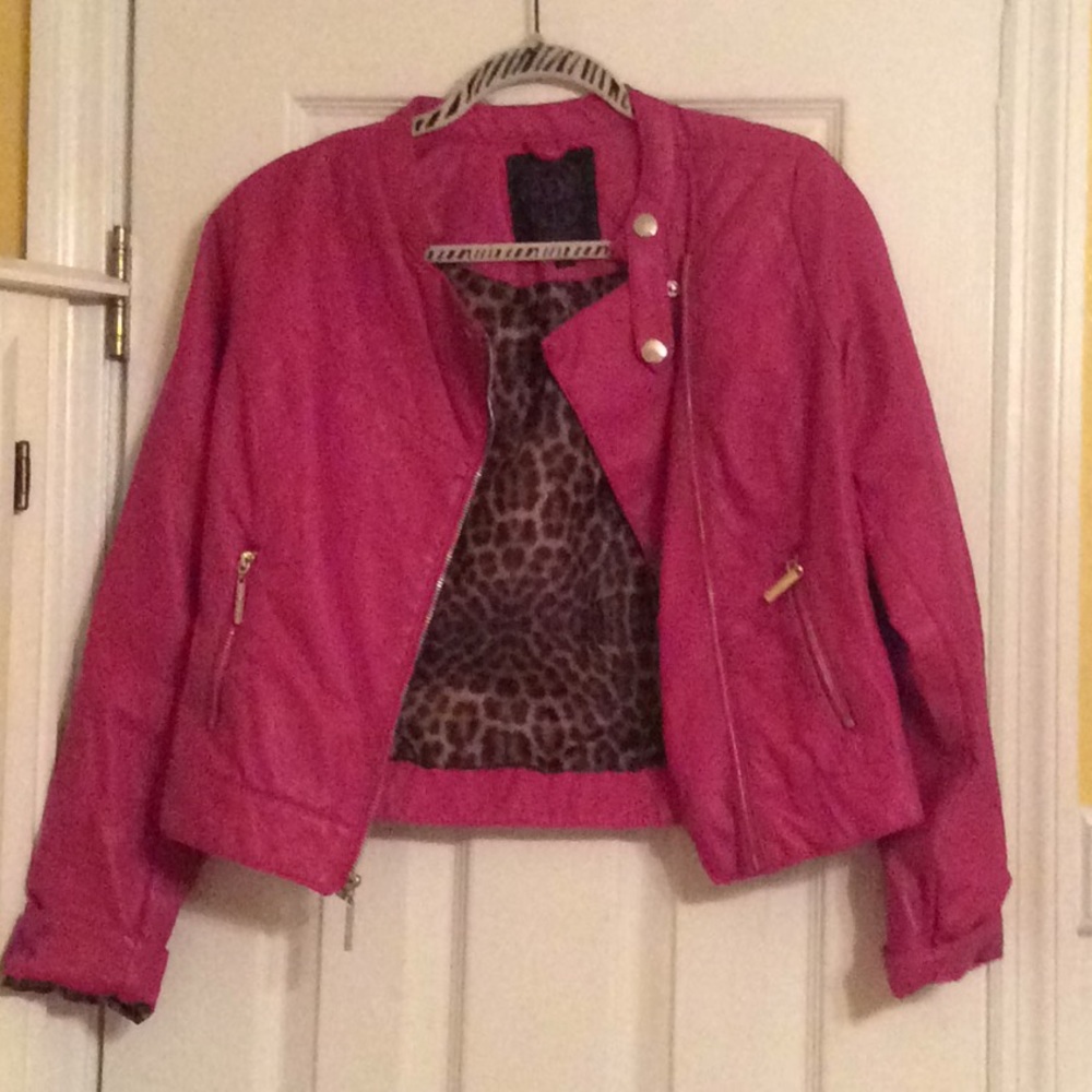 Leather jacket